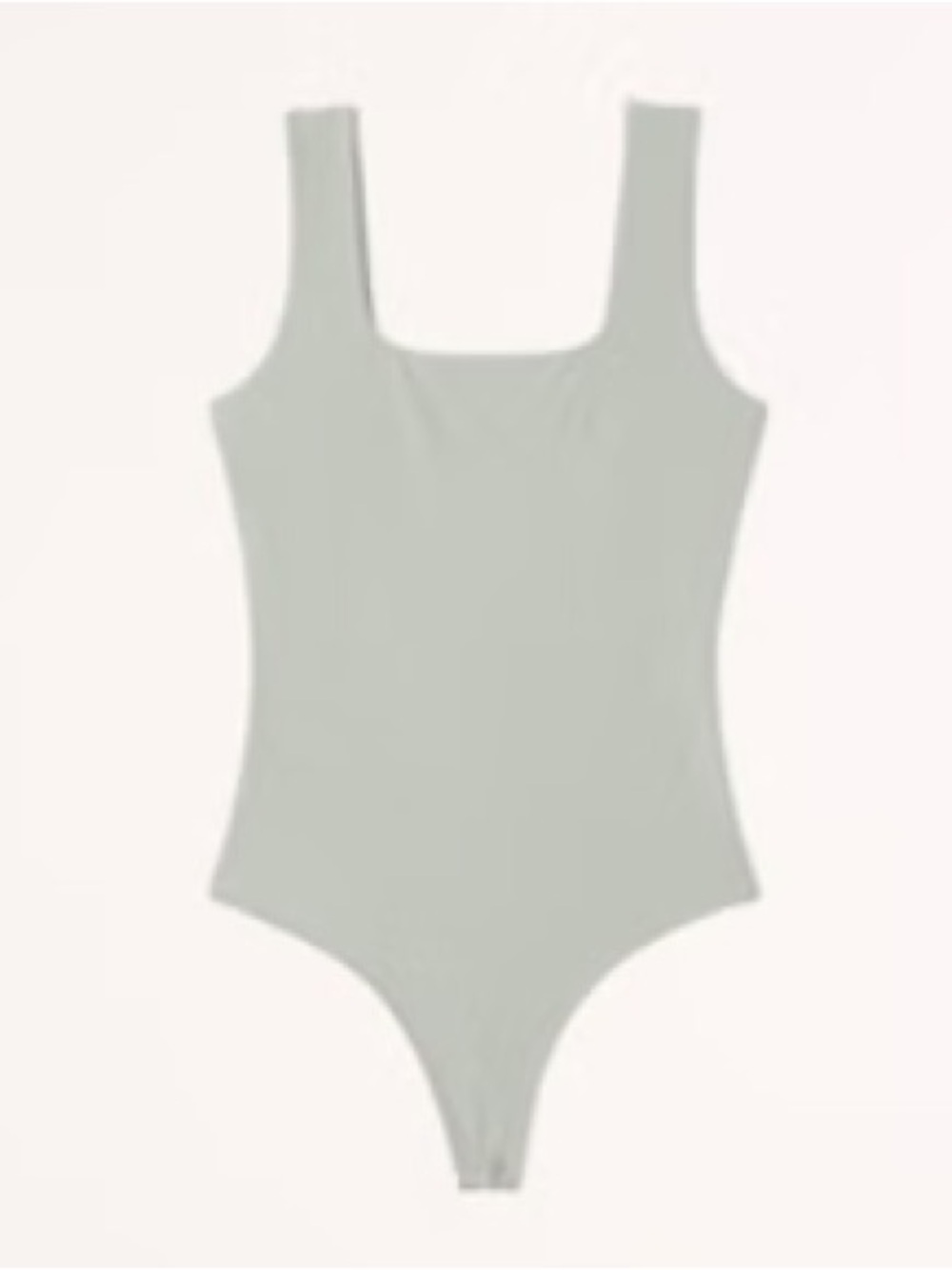 Abercrombie & Fitch Sage Square Neck Bodysuit